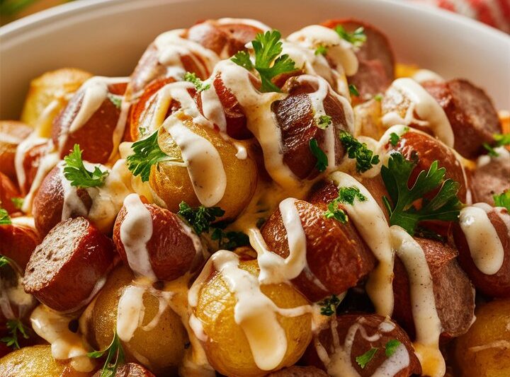 Cheesy Ranch Potatoes and Smoked Sausage Delight – The Ultimate One-Pan Comfort Meal 2025