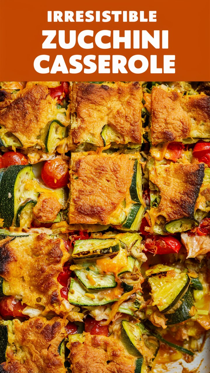Irresistible Loaded Zucchini Casserole