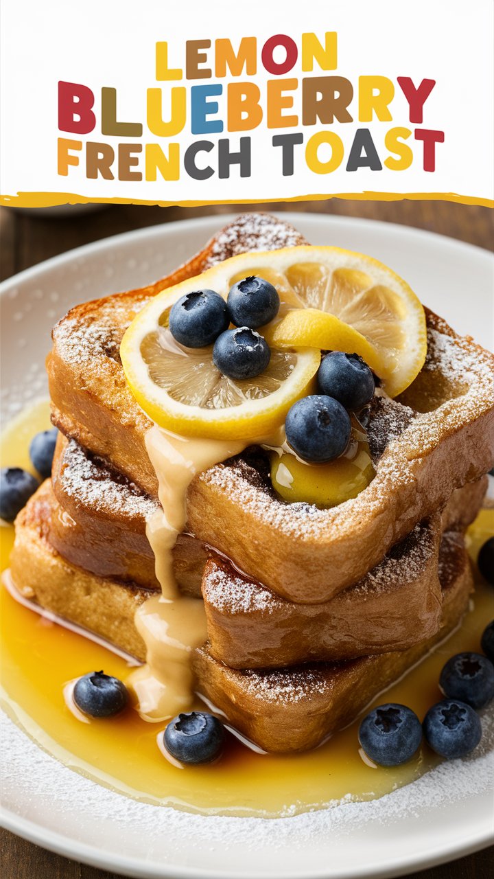 Lemon Blueberry French Toast