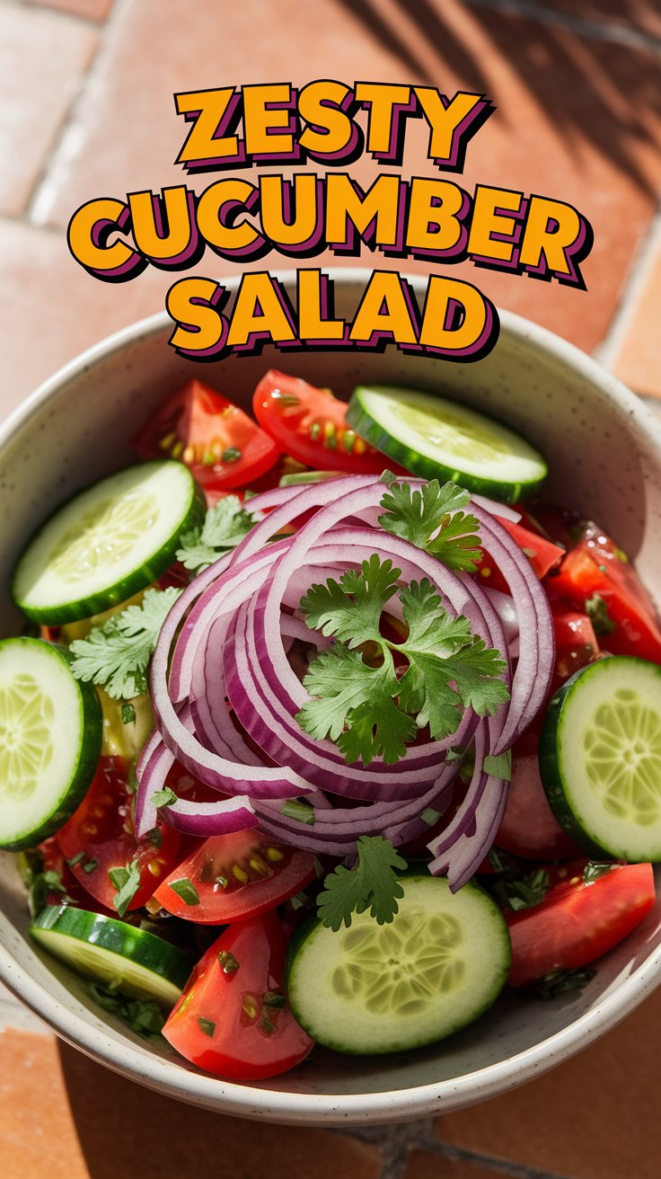 Mexican Cucumber Salad