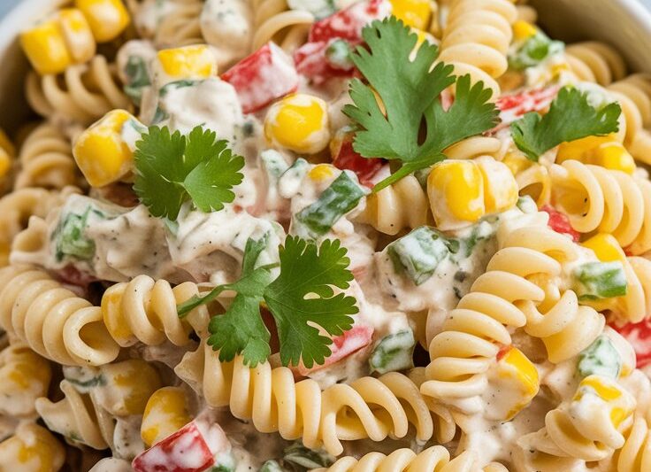 “Two Crowd-Favorite Recipes in One: Creamy Corn Pasta Salad & Zesty Chicken Rice 2025”