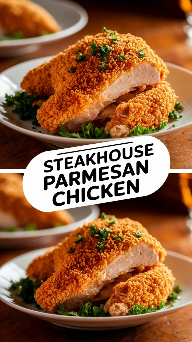 Steakhouse Parmesan Chicken