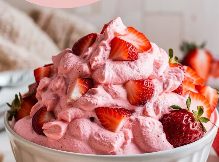 Strawberry Fluff Salad: Discover Our Ghostly Pink Delight! 2025