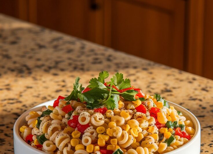 Delicious & Healthy Street Corn Pasta Salad Recipe: A Creamy Summer Favorite You’ll Love! 2025