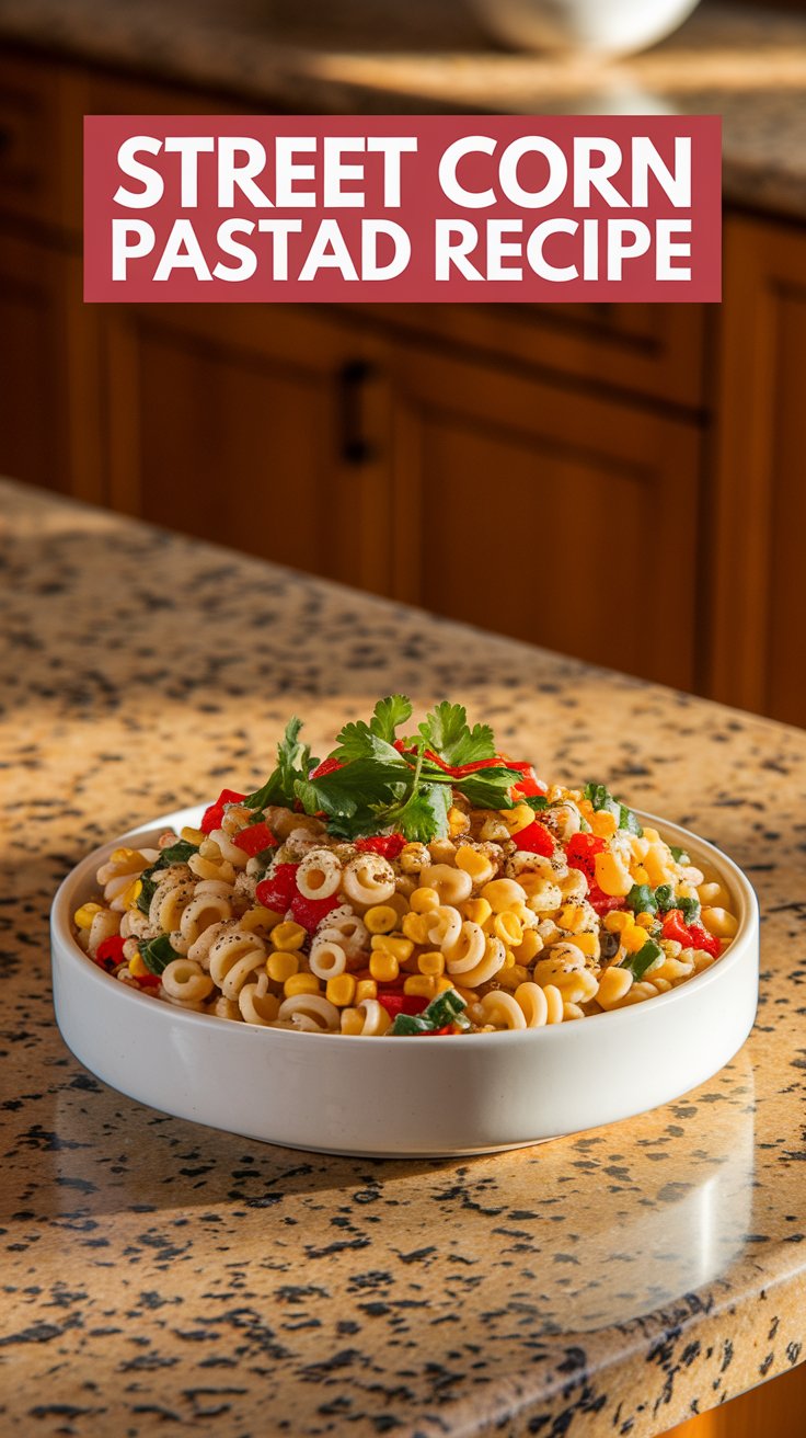 Street Corn Pasta Salad Recipe