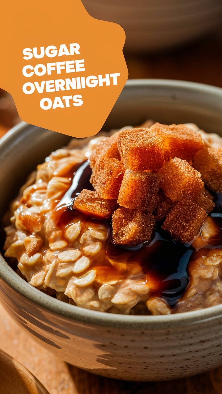 Sugar Coffee Overnight Oats