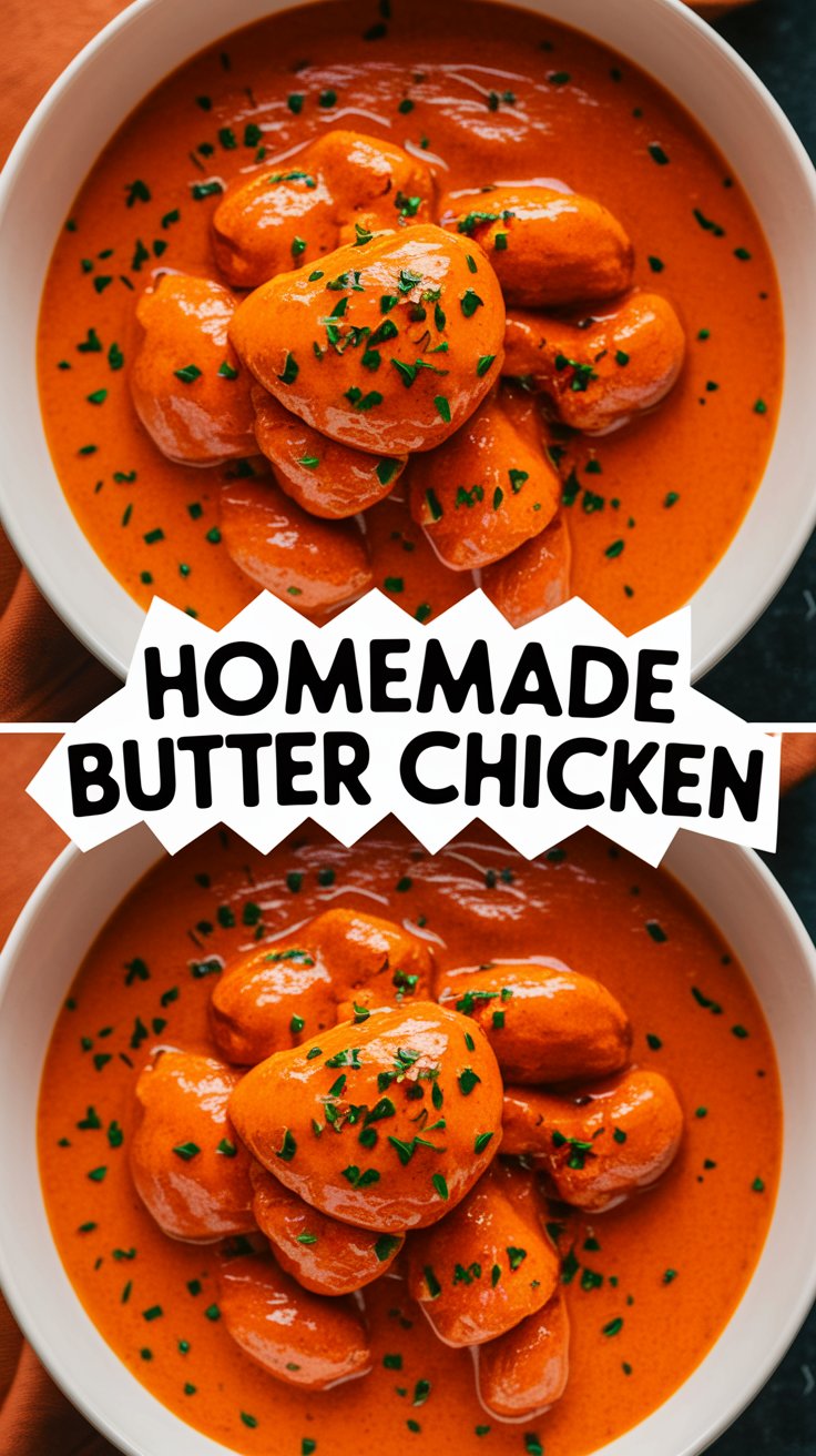 Homemade Butter Chicken