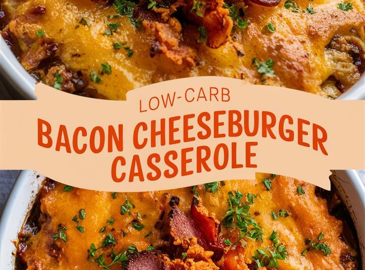 Low-Carb Bacon Cheeseburger Casserole: Delight in Flavor! 2025