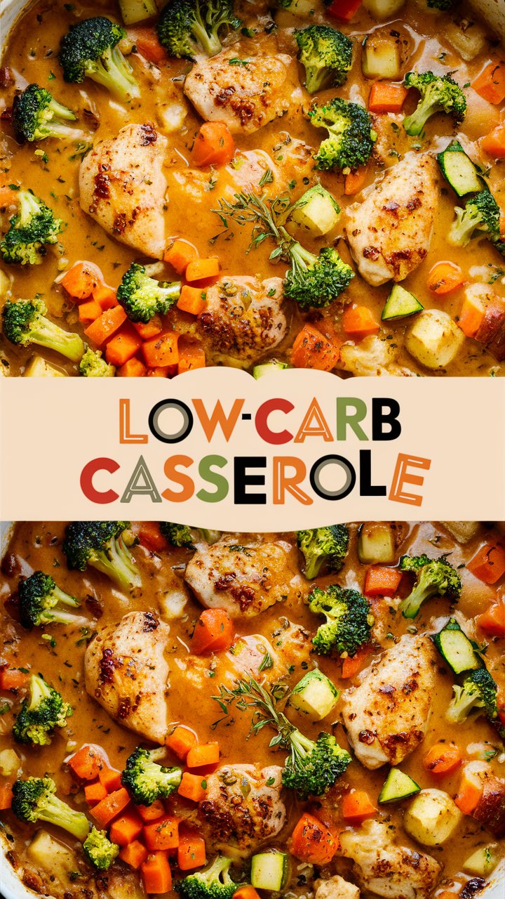 Low Carb Chicken Casserole