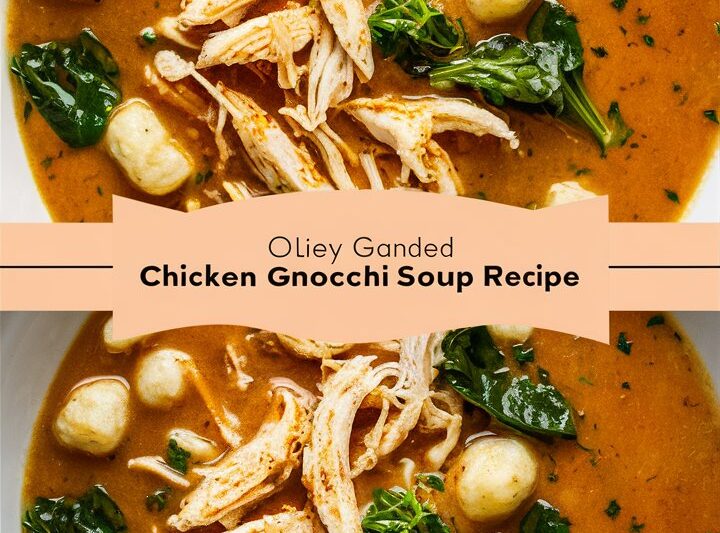 Creamy Chicken Gnocchi Soup (Better Than Olive Garden!) Full Guide 2025