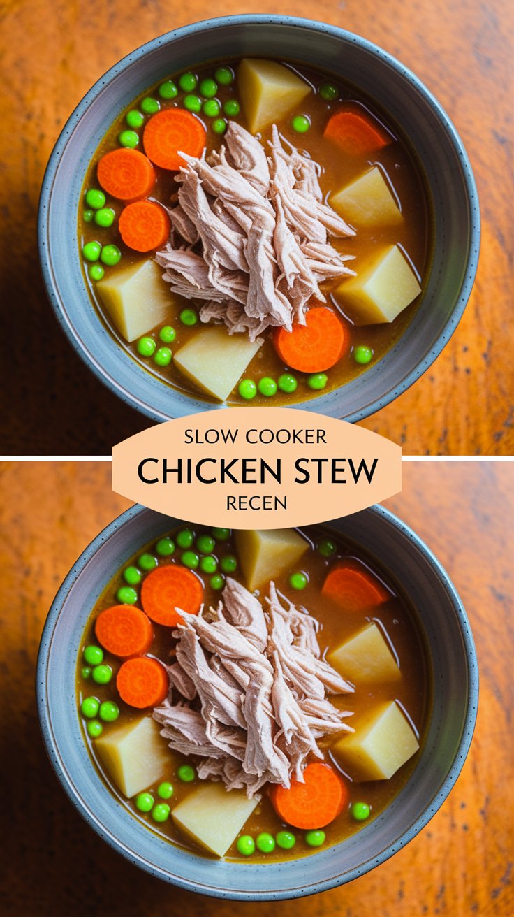 Slow Cooker Chicken Stew Recipe