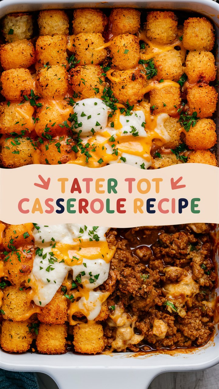 Tater Tot Casserole Recipe