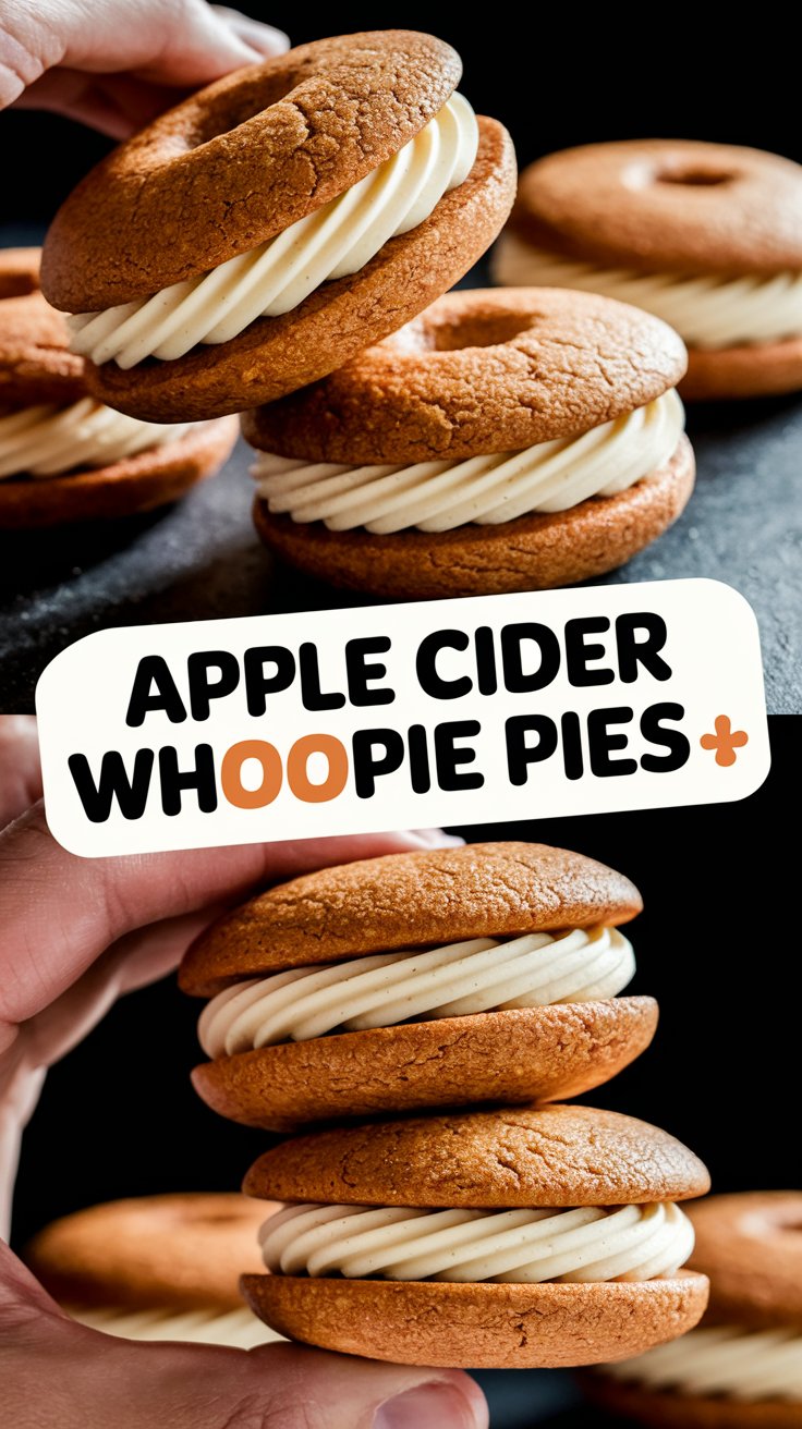 Apple Cider Whoopie Pies