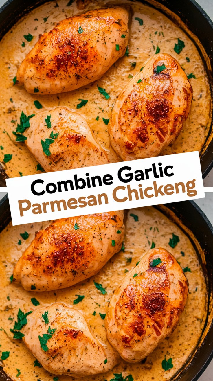 Creamy Garlic Parmesan Chicken