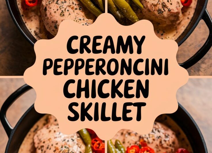 Creamy Pepperoncini Chicken Skillet: A Dinner Delight! 2026