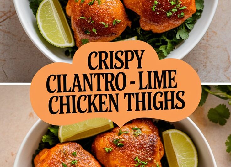 Crispy Cilantro Lime Chicken Thighs for Flavorful Meals! 2026