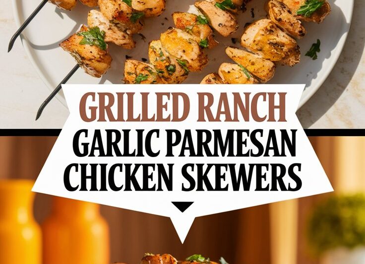 The Ultimate Guide to Grilled Ranch Garlic Parmesan Chicken Skewers (Flavor-Packed & Family-Friendly) 2026