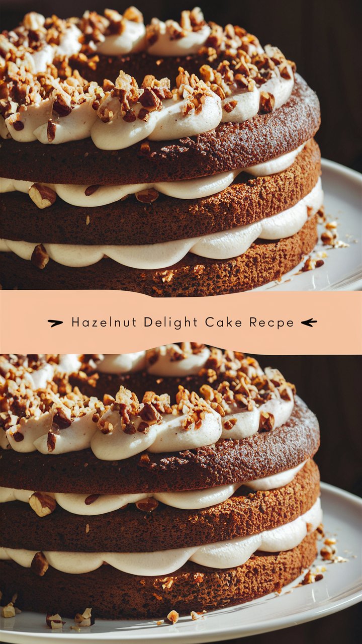 Hazelnut Delight Cake Recipe