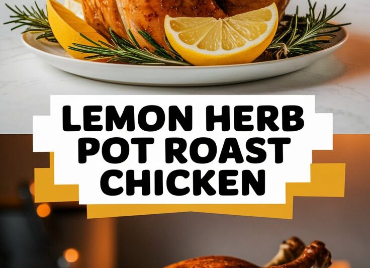 Lemon Herb Pot Roast Chicken (Juicy, One-Pan & Family-Approved) 2026
