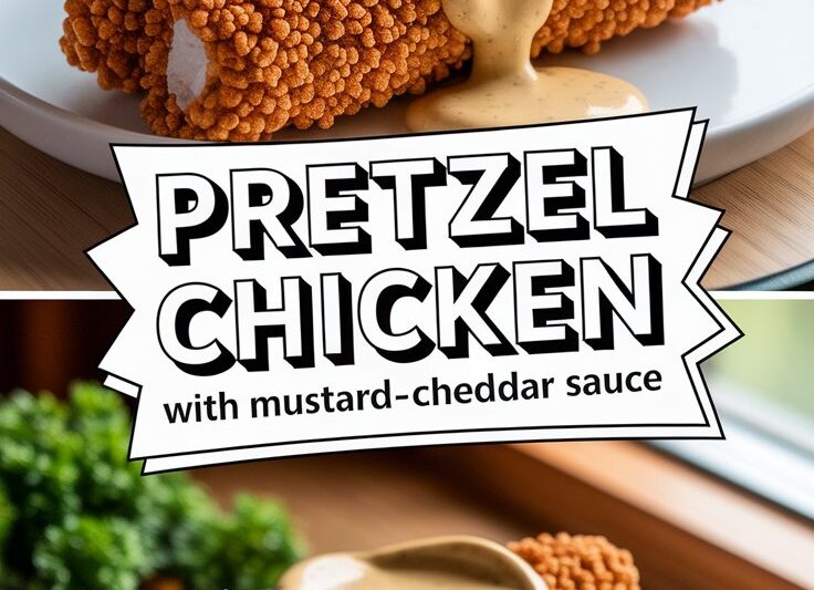 Pretzel Chicken with Mustard-Cheddar Sauce: A Crowd-Pleasing Dinner You’ll Love 2026
