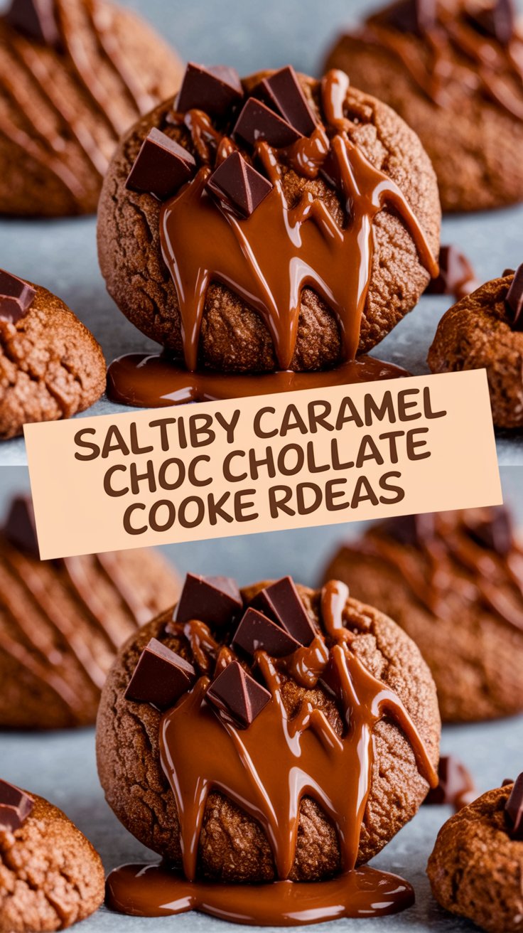 Salted Caramel Chocolate Cookie Recipe