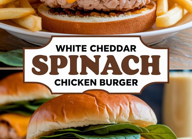 White Cheddar Spinach Chicken Burgers That Wow Your Tastebuds 2026