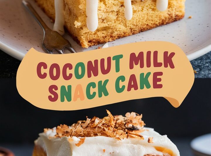 Coconut Milk Snack Cake: A Soft, Moist Treat You’ll Make Again and Again 2026
