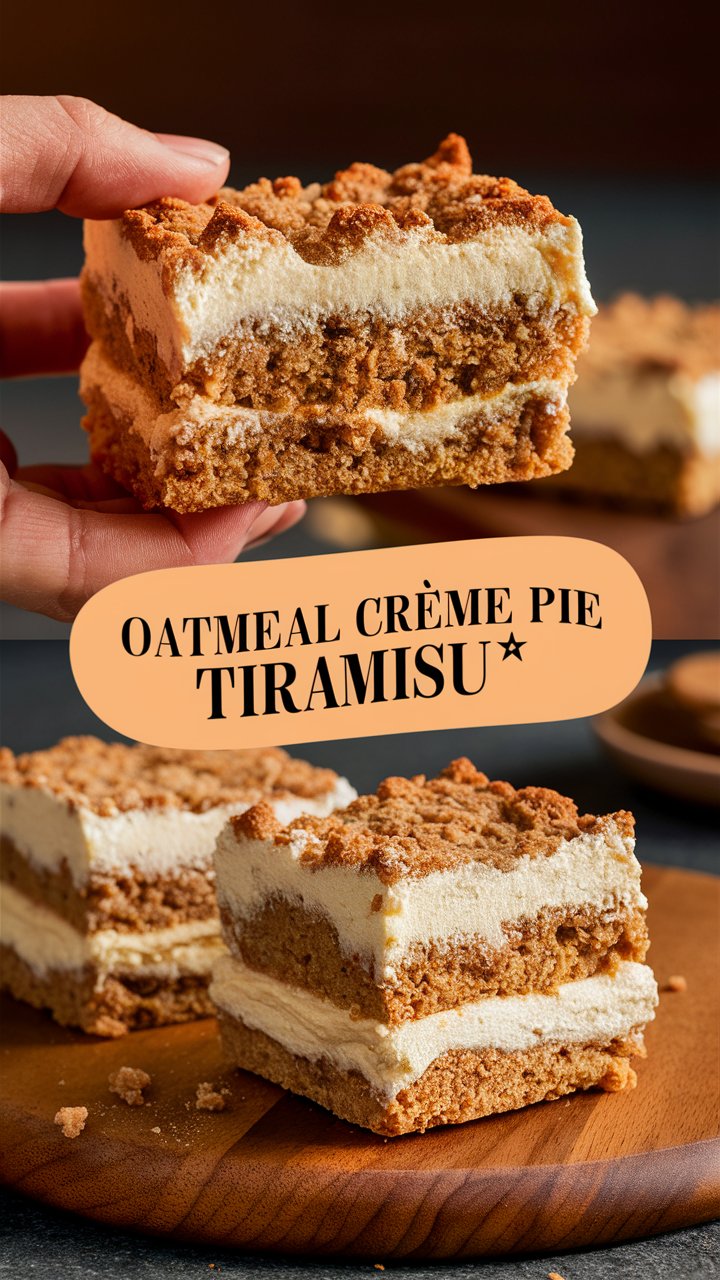 Oatmeal Crème Pie Tiramisu